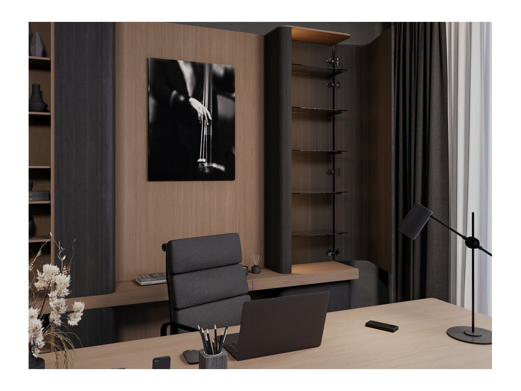 Cerniera Automatica d.35 Silento Pro 3D Chiusura Silenziosa Clip-On+Basetta 102°Collo Basso h=0 Nero | GTV - immagine 4